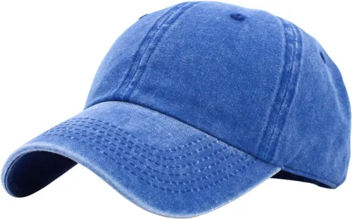 Miniatura 187 de KBETHOS® Gorra de béisbol de algodón ajustable de algodón con corona baja clásica