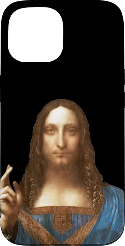 Miniatura 6 de Funda para iPhone 12 Pro Max Leonardo da Vinci - Salvator Mundi (salvador del mundo)