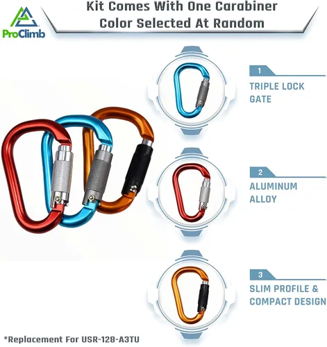 Miniatura 3 de Kit de línea abatible con mejor ajustador de agarre y giro de aluminio, 5/8 pulgadas (8 pies - 15 pies) para aplicaciones de cordón