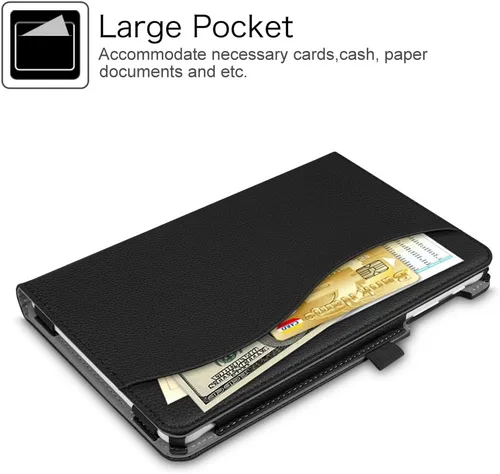 Miniatura 5 de Fintie Funda para Samsung Galaxy Tab E 9.6 2015 (modelo SM-T560/T561/T565/T567), protección de esquina multiángulo con soporte de visualización
