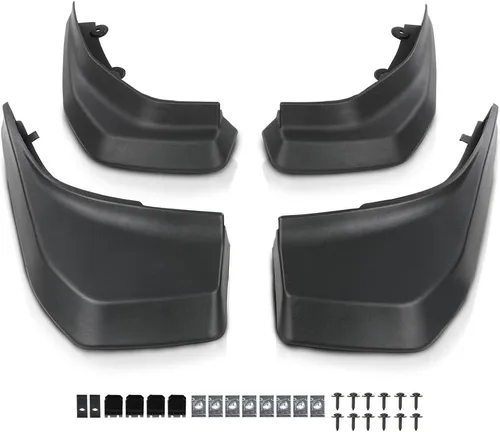 Miniatura 10 de G-PLUS Juego de 4 guardabarros universal para coche con guardabarros delantero y trasero