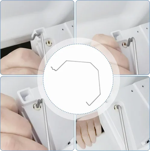 Miniatura 3 de WP67004028 reemplazo del brazo del fabricante de hielo para Maytag Kenmore Amana Refrigerador Parts Ice Maker Shut Off brazo 67004028 AP4077996