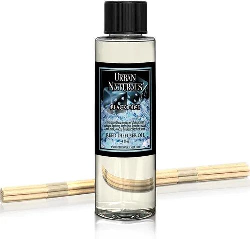 Miniatura 87 de Urban Naturals Recambio de aceite difusor de varillas ámbar y lavanda, lavanda relajante, ámbar cálido, aroma calmante para habitación, 4 onzas +