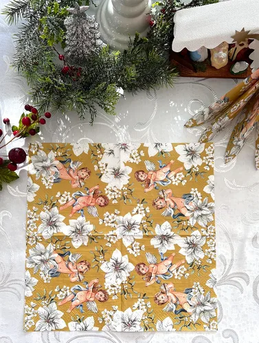 Miniatura 6 de AM Décor - 20 servilletas de papel de 3 capas de 3 capas para cenas de vacaciones, decoupage decorativo, 13 x 13 pulgadas (desplegadas)