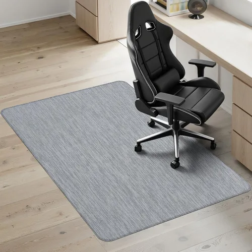 Kuyal Alfombrilla para Silla de Oficina para Suelo de Madera Dura, 36" x 48" Alfombrilla Resistente para Silla de Escritorio para Oficina y Hogar,