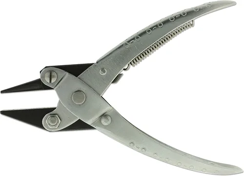 Miniatura 20 de The Beadsmith Alicates paralelos para doblar y formar, 5.25 pulgadas (5.315 in), herramienta de acero para la fabricación de joyas, con mango