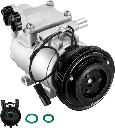Miniatura 16 de BDFHYK 178324 Compresor de aire acondicionado con embrague compatible con Hyundai Accent 2012 2013 2014 2015 2016 2017 L4 1.6L, compatible con Kia