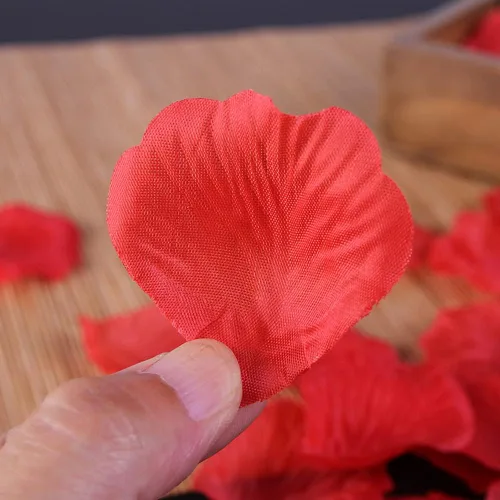 Miniatura 8 de Velas de té de rosa, 12 piezas hechas a mano delicadas velas de flores con 100 pétalos de rosa de seda, mini discos de vela para bodas, Rojo