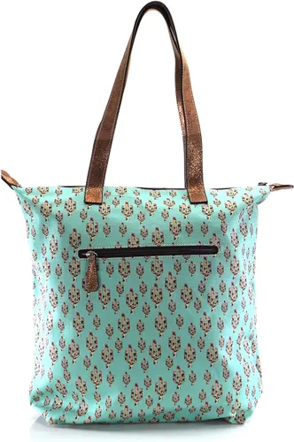 Miniatura 3 de ARIAT Cactus Cruiser Tote Turquesa