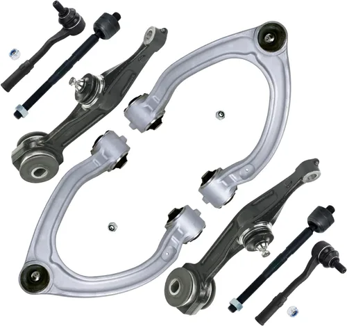 Miniatura 27 de Detroit Axle - Kit de brazos de control de extremo delantero de 8 piezas para Dodge Dakota 00-04, Durango 00-03, 4 brazos de control superior e