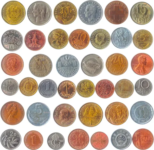 Miniatura 21 de LOTE de 28 Monedas Diferentes de la UE (Colección PRE-Euro) - Monedas Coleccionables, Monedas Antiguas para Álbum o Exhibición