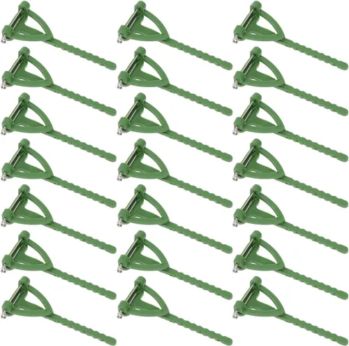 Miniatura 8 de 1 juego de 100 pines de seguridad Boutonniere hechos a mano en forma de T triangular, broche de flores, soporte para ojal para boda, fiesta, verde