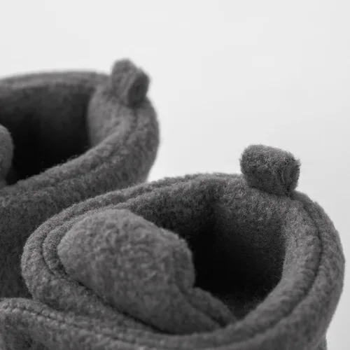 Miniatura 5 de pureborn Botines de invierno para bebé, de forro polar, antideslizantes, para cuna