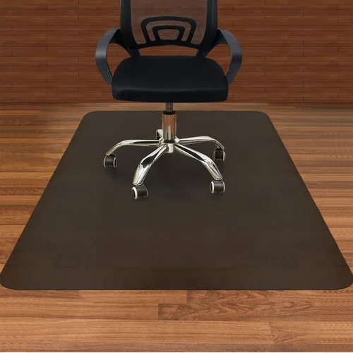 Miniatura 8 de AiBOB Tapete para silla para suelo de madera dura, 36 x 48 pulgadas, tapete para silla de escritorio para suelos de madera y azulejos, tapetes