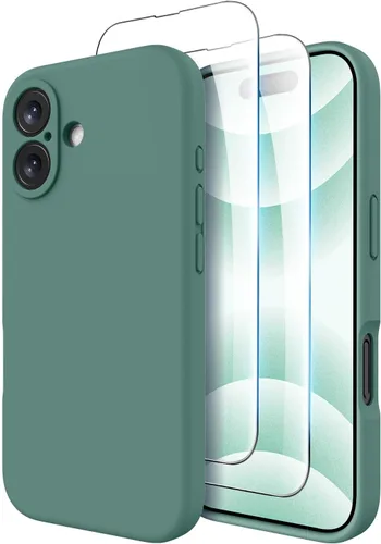 Miniatura 277 de OTOFLY Funda para iPhone 11, funda para teléfono 11, delgada, a prueba de golpes, antihuellas, forro de microfibra antiarañazos, funda protectora