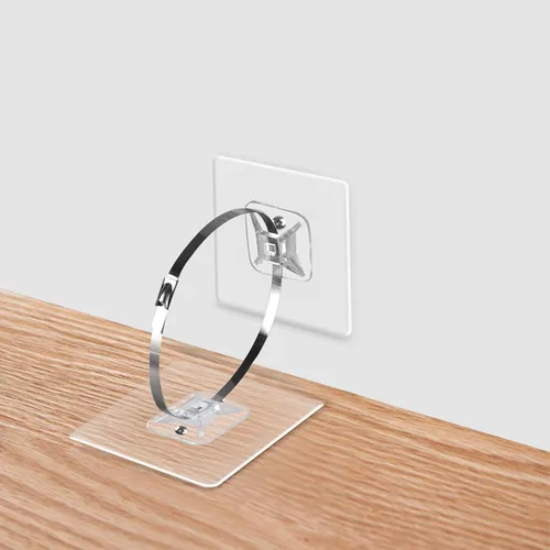 Anclajes Adhesivos de Pared para Muebles (10 Pares 20 Paquetes), Vinkqiado Correas de Seguridad Anti Volcado para Muebles a Prueba de Bebés,