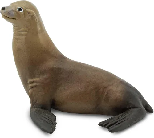 Safari Ltd. Figura de león marino – Figura detallada de modelo de plástico de 3.1 pulgadas – Divertido juguete educativo para niños, niñas y niños a