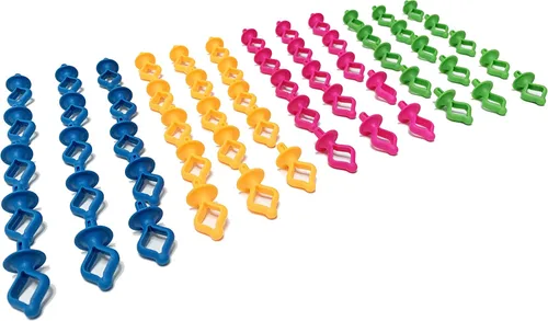 Miniatura 7 de HimaPro Soportes de carrete de hilo de silicona para evitar que las colas de rosca se desenrollen, no más extremos sueltos (60 soportes en un cubo)