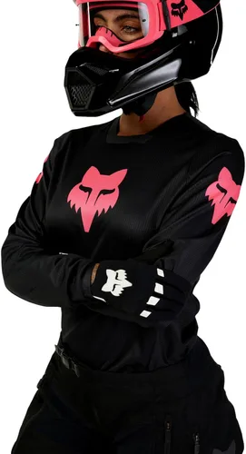 Miniatura 2 de Fox Racing 180 - Camiseta de motocross para mujer, negro/negro, talla XL