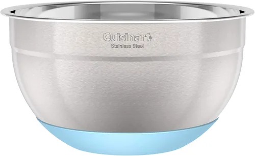 Miniatura 2 de Cuisinart Tazones de mezcla de acero inoxidable de 3 piezas con base antideslizante, 1.5qt, 3qt y 5qt