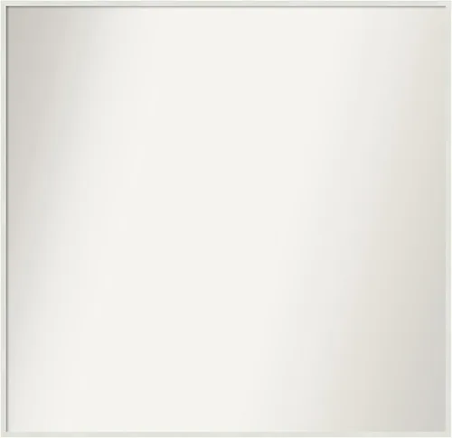 Miniatura 336 de Amanti Art Espejo de baño blanco para sobre el fregadero, 32 x 45 pulgadas, espejo de tocador rectangular blanco esbelto, marco de madera moderno