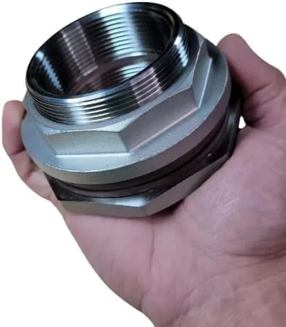 MiniBrew Mamparo sin soldadura NPT EZ de 1 pulgada con juntas EPDM para elaboración casera (paquete de 3)