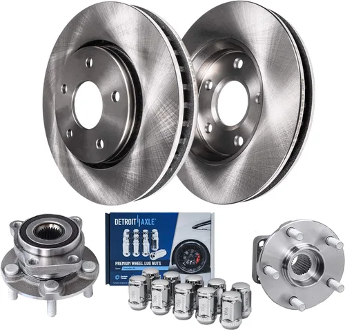 Miniatura 57 de Detroit Axle - 4WD - Rotores de disco delantero de 13.031 in de repuesto para Ford Excursion F-250 F-350 Super Duty 1999-2004 - Juego de 3 piezas