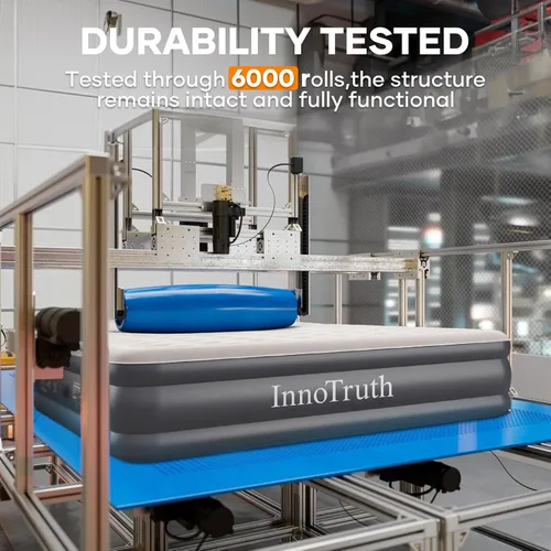 Miniatura 4 de InnoTruth Colchón de aire matrimonial con bomba integrada, ganador del premio Family Choice, colchón inflable, cama de aire elevada de 18 pulgadas