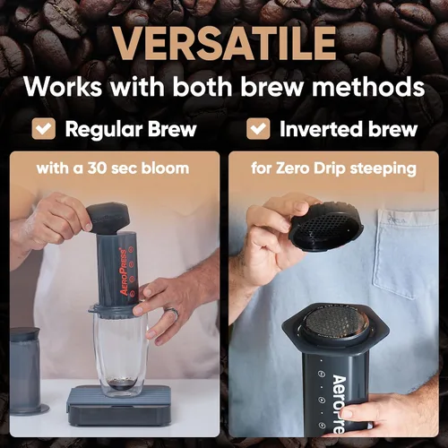 Miniatura 5 de ALTURA DISC FINE XL: Filtro prémium para cafeteras AeroPress XL + libro electrónico con recetas, consejos y más, acero inoxidable, lavable