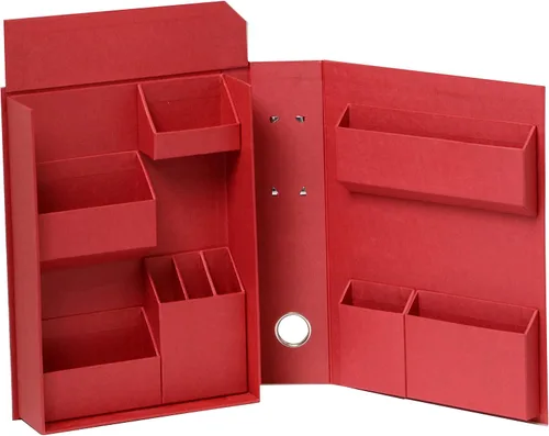 Miniatura 7 de Nakabayashi 91230 Caja de Almacenamiento para Herramientas de Estilo de Vida, Archivo de Documentos A4 para Manualidades