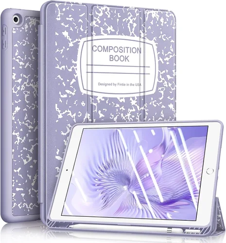 Miniatura 12 de Fintie SlimShell - Funda para iPad de 9ª/8ª/7ª generación (modelo 2021/2020/2019) de 10.2 pulgadas - [Soporte para lápices incorporado] Cubierta