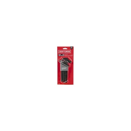 Miniatura 4 de CRAFTSMAN Juego de llaves hexagonales con punta de bola métrica, 13 piezas (CMHT26010)