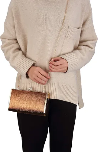 Miniatura 2 de Bolsos de embrague de noche para mujer, marco de metal, bolso de noche, bolso de noche, bolso de boda, fiesta de graduación, cócteles nupciales