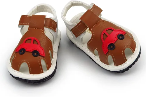 Miniatura 6 de WILLFUN Sandalias chirriantes de verano para bebé niño y niña, suela de goma de alta calidad, zapatos antideslizantes para niños pequeños primeros