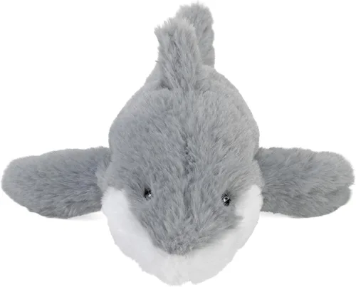 Miniatura 2 de Wild Republic EcoKins Mini Gran Tiburón Blanco Animal de Peluche de 8 pulgadas, Regalos Ecológicos para Niños, Juguete de Peluche, Hecho a Mano