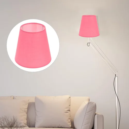 Miniatura 8 de DOITOOL Pantalla de tambor para lámpara de mesa, lámparas de pie, pantalla de lámpara de araña, pantalla de lámpara de arpillera de granja, pantalla
