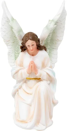 Miniatura 2 de DVDMATINEMOVIES - Estatua de resina de ángel de la guarda, varios tamaños, Ángel Custodio, decoración del hogar, eventos, iglesia, regalo católico