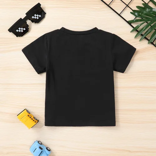 Miniatura 13 de YOUNGER STAR Niños Gris Young Wild Tres Cumpleaños Cuatro Siempre Salvaje Hermano Twin Letra Impresión Camisetas 3T 4T