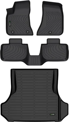 Miniatura 59 de Alfombrillas y revestimiento para maletero para Jeep Grand Cherokee L 2021-2025 (6 pasajeros, sin consola central) con respaldo, revestimientos