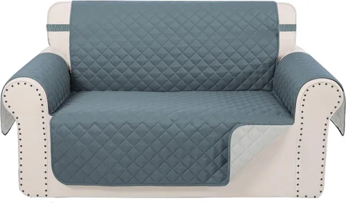 Miniatura 82 de Fundas para silla reclinable, reversible, funda de sofá para mascotas, protector de muebles para niños perezosos