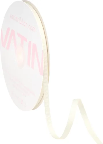 Miniatura 44 de Vatin - Rollo de cinta de grogrén, rollos de 25-50 yardas, perfecto para decoración de bodas, coronas, baby showers, envolturas de paquete de regalo