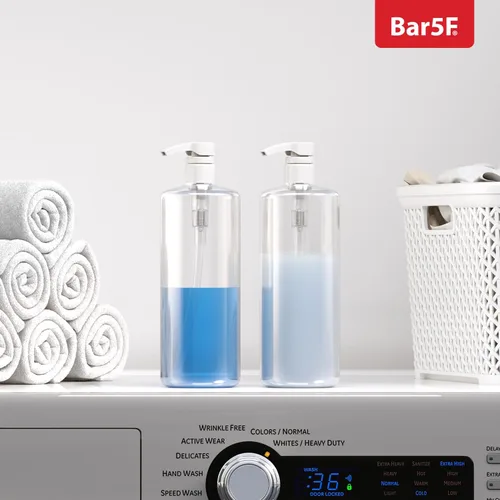 Miniatura 10 de Liter - Bombas de champú y acondicionador de 33.8 onzas, se adaptan a botellas de la marca Salón, paquete de 2 dispensadores superiores compatibles