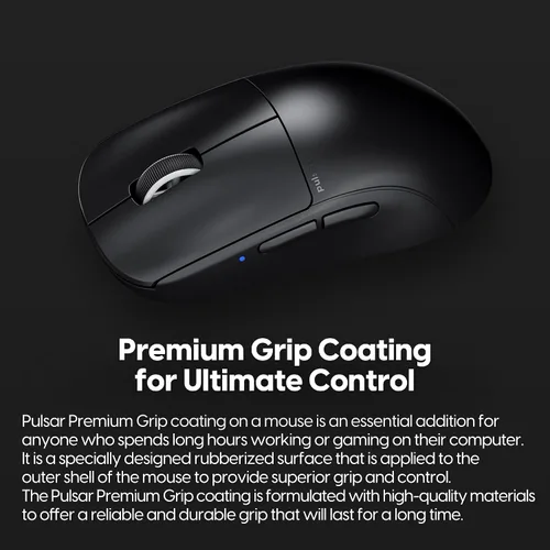 Miniatura 3 de Pulsar Gaming Gears X2 Mini - Mouse inalámbrico para juegos de alta calidad, agarre superior, ultraligero de 1.83 onzas (1.83 oz), simétrico, 2.4