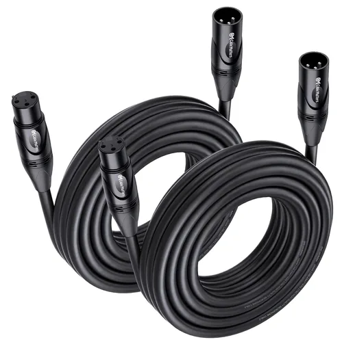 Miniatura 12 de Cable Matters Paquete de 2 Cables Premium XLR a XLR - 1.83m, Cable de Micrófono Macho a Hembra, Cable de Micrófono de Cobre Libre de Oxígeno (OFC)