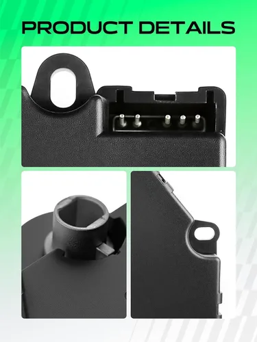 Miniatura 7 de YHTAUTO Actuador de puerta de aire HVAC - Palancas de puerta de mezcla - Compatible con los modelos Buick, Chevy, GMC y Saturn - Enclave 2008-2012