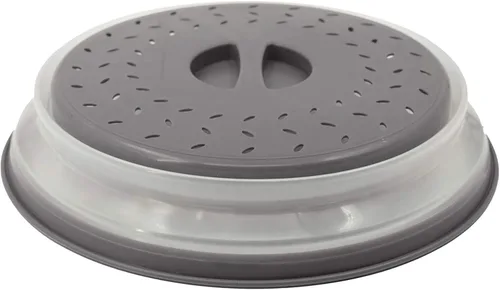 Miniatura 2 de LAMINET Cubierta extensible para tazón y plato para microondas (gris)