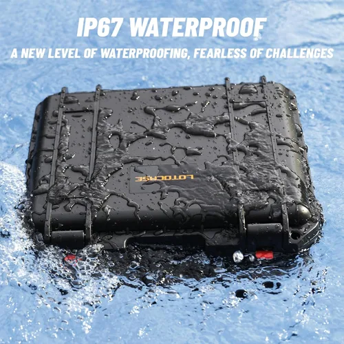 Miniatura 5 de Funda para llave de impacto y dinamométrico Dewalt - Caja de herramientas dura impermeable para juego Dewalt, bolsa de kit combinado de herramientas