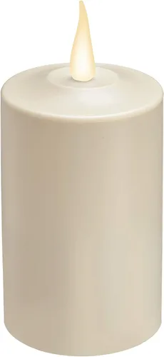 Miniatura 6 de Xodus Innovations FPC1584 - Vela de pilar resistente a la intemperie sin llama para interiores y exteriores, de 4 pulgadas, funciona