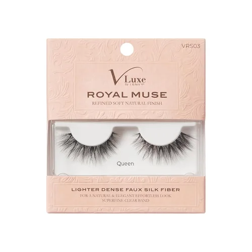 Miniatura 8 de VLuxe - Pestañas postizas, pestañas de tira Royal Muse, pestañas lujosas y esponjosas, volumen y rizo súper naturales, ligeras y cómodas (mujer)