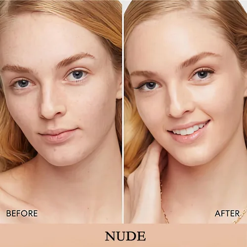 Miniatura 2 de Air Cushion CC Cream con cabeza de hongo, base líquida en forma de almohadilla, BB Cream para maquillaje facial para piel madura hidratante, Desnudo